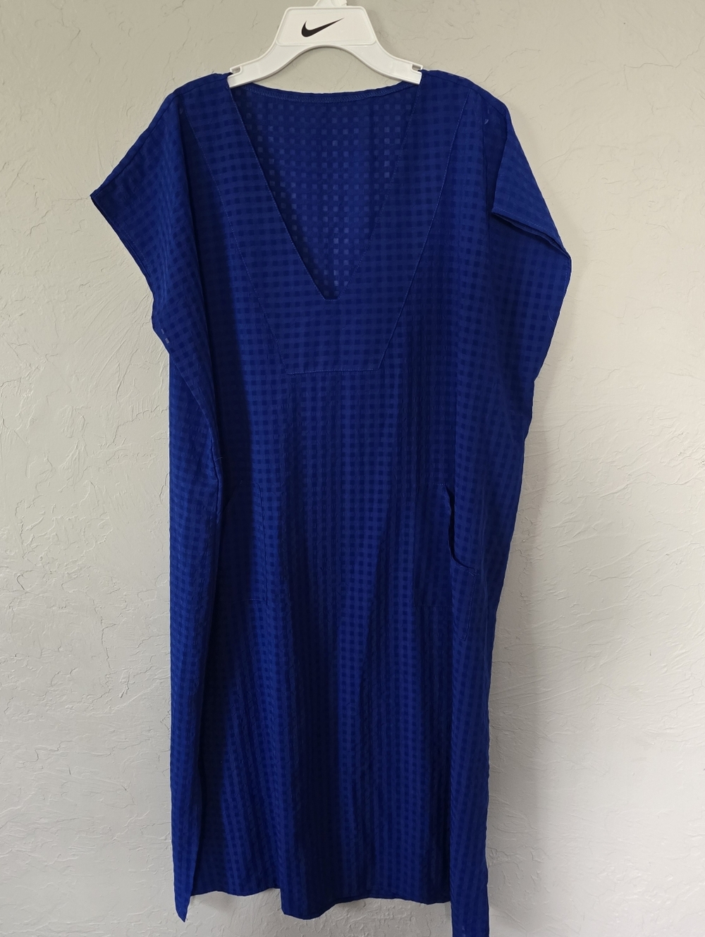 Swimwear Bikini Coverup Blue One Size
